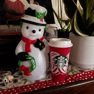 New Holiday Starbucks 2024 16oz Reusable Red Cup from Red Cup Day